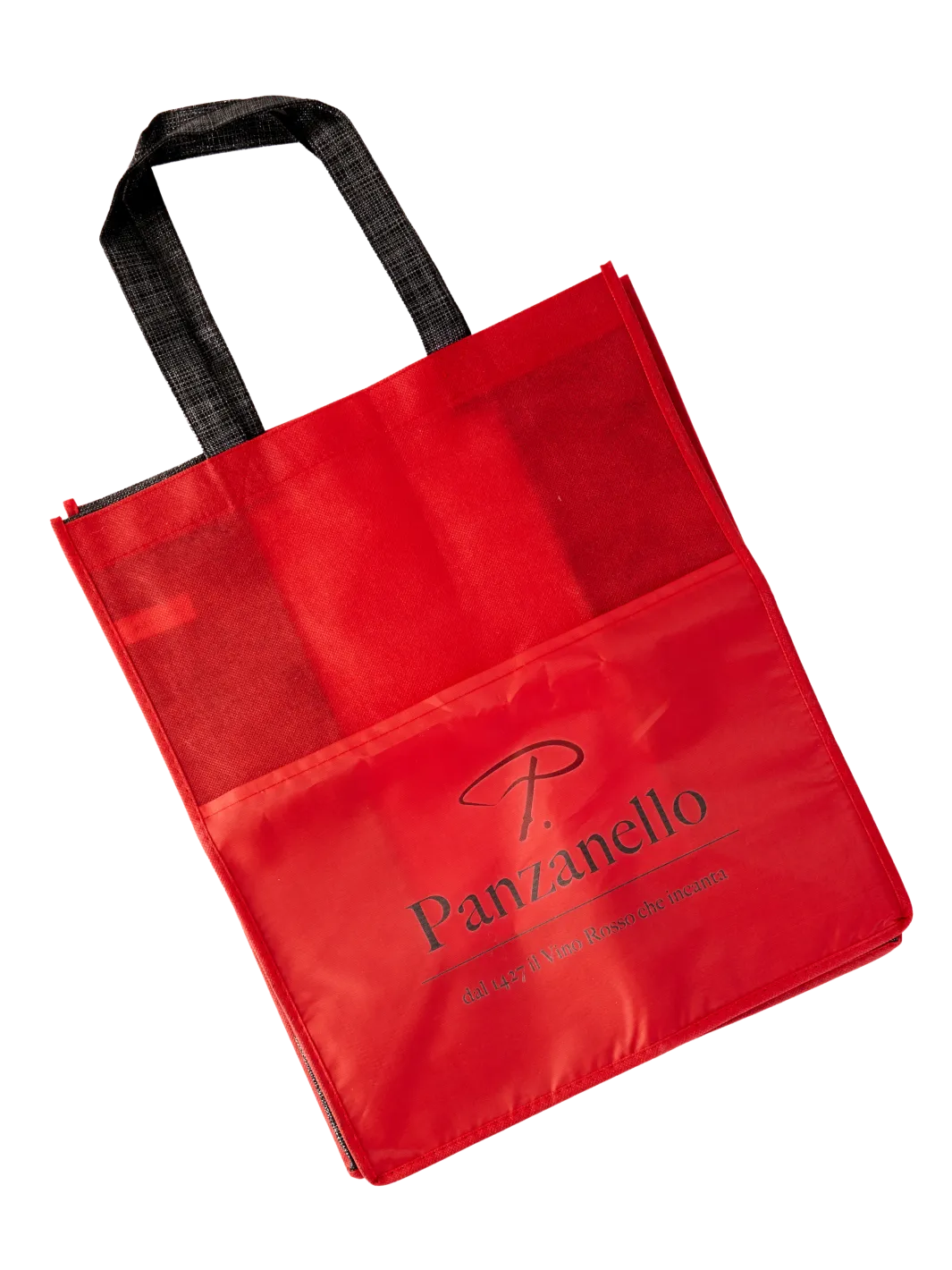 Red Panzanello Shopping Bag
